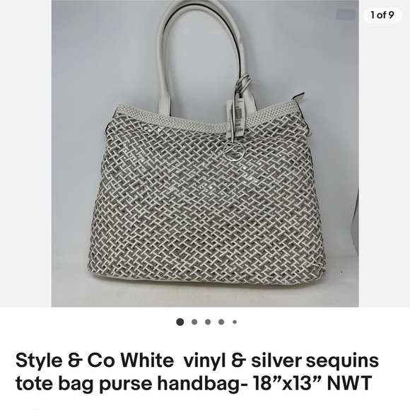 Style and Co Vintage Bling Bag/purse for added Sparkle in your collection. - Picture 6 of 6